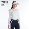 Pgm Golf Camiseta de Manga Larga Tops para Mujer Tejido Deportivo Suave y Cómodo Moda de Golf Ropa Deportiva