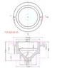 Boquilla de bebedero grande de molde, manguito de bebedero, boquilla de bebedero grande de molde, boquilla de bebedero P20S45C anillo de posicionamiento, piezas estándar