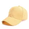 Nova Boina de Baseball de Veludo Cotelê Outono/Inverno Estilo Coreano Versátil Cor Sólida Boné com Aba Curva para Homens e Mulheres Moda Quente