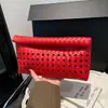 Bolso tejido hueco de moda para mujer, nuevo modelo 2026, monedero de gran capacidad, bolso de mano de moda, bolso tipo sobre único