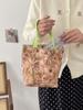 411291 bolso de mano retro versátil para otoño e invierno, bolsa para el almuerzo, bolso de mano, bolsa pequeña de tela para el trabajo y los desplazamientos, bolsa para lonchera