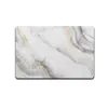 Tapete de Piso de Lama Diatomácea Personalizado Padrão Mármore Tapete de Pé Resistente à Sujeira Porta de Entrada Tapete Fácil de Limpar Absorção de Água Tapete Antiderrapante Atacado