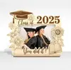 Marco de fotos de graduación transfronterizo, regalo divertido, adorno de decoración del hogar, artesanía de madera
