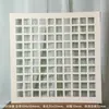 Marco de Fotos para Arte en Uñas Cartón Forro Recorte Ranura para Tarjeta Rejilla de Papel Fondo para Marco de Fotos Borde Biselado Montaje Papel Blanco Marfil