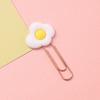 Coreano criativo cartoon bookmark estudante clipe de papel bookmark clipe de metal clipe em forma de clipe de papel decorativo pequeno pino