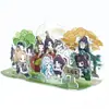 Suporte Acrílico Multi-Inserção Feito Sob Medida Personagem de Anime/Jogo Decoração de Mesa DIY Suporte Personalizado de Personagem Famoso