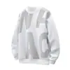 M-8XL Ropa Casual Suelta para Hombre Otoño e Invierno Sudadera Cuello Redondo Manga Larga Moda Nueva Otoño e Invierno 6866