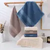Algodón 32 hilos toalla cuadrada toalla toalla de cara fábrica venta al por mayor suave absorbente empresa logo de empresa bordado toalla pequeña