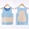 Novo Colete Infantil, Colete de Veludo Dupla Face para Meninas, Proteção Seamless para a Barriga, Colete Térmico Quente para Meninos, Atacado para Crianças de Meia-Idade e Grandes