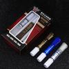 Filtro para cigarro masculino, grosso, médio e fino, de três usos, tipo de circulação, lavável, fragrância, filtro para cigarro, atacado, internacional