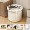 Novo Modelo Caixa de Armazenamento à Prova de Insetos de Grau Alimentício para Farinha, Recipiente Selado para Armazenamento de Grãos, Pote de Arroz à Prova de Umidade para Uso Doméstico 2026