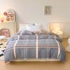 100% Algodón Engrosado Ecológico Cepillado Funda de Edredón Individual Dormitorio Estudiantil Pieza Única Funda de Edredón de Algodón Otoño e Invierno Funda de Edredón Gruesa de Algodón