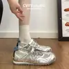 Sapatos Mary Jane Retro com Bolinhas e Textura de Pele de Ovelha para Mulheres, Novos Sandálios de Moda de Verão, Sapatos Casuais Alemães de Treino com Aumento de Altura