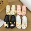 Nova Fivela de Sapato com Buraco de Coração Girly Ins Moda Bonita Flor de Sapato Versátil de Alta Qualidade