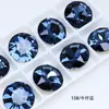 Colar de Joias Dongzhou Cristal Pedra Redonda Flor Pontiaguda Costas Pontiagudas Strass Inlaid com Diamantes Acessórios DIY Strass de Vidro Customização