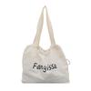 Bolsa de Grande Capacidade para Mulheres, Leve e Versátil 2025 Nova Bolsa de Ombro Casual de Lona para Compras, Bolsa Tote para Roupas de Trabalho para Aula