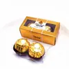 Auténticos Dulces de Boda Italianos Ferrero Chocolate de 2 o 3 Piezas, Regalos Empresariales, Sabor a Avellana