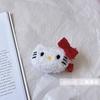 Lindos accesorios para el cabello de gato de peluche KT, pinza para el cabello, dulce niña, coleta alta, aro para el cabello, cuerda para el cabello para niños, tocado de estudiante de otoño e invierno
