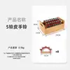 Caja de Madera para Guardar Instrumentos Musicales Orff Percusión Enseñanza Musical Sonajero para Niños Anillo de Tambor Tablero de Anillo Doble Enseñanza en Jardín de Infancia