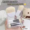 Conjunto de 6 Pincéis de Maquiagem Mini Portátil Pincel para Sombra de Cerdas Macias Pincel para Blush Pincel para Corretivo Conjunto de Pincéis de Maquiagem para Viagem