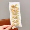 Pasador de Pelo con Lazo para Niña Estilo Nuevo 2025 Pinza para Flequillo de Niña Dulce Adorno para la Cabeza de Bebé Personalización