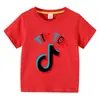 2026 Nueva Camiseta de Verano de Algodón Estilo Coreano para Niños y Niñas, Camiseta Superior Delgada de Media Manga para Bebés Tiktok