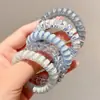 Elástico de Cabelo Estilo Novo de Três Fios para Mulheres, Elástico Premium que Não Danifica o Cabelo, Acessório de Cabelo Durável