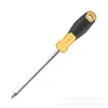Herramienta Deli DL625100S mango de goma destornillador de doble uso Phillips de doble uso destornillador de doble cabeza 5*100mm