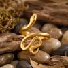 Anillo Abierto de Hojas de Ginkgo Amarillo Dorado de Otoño Más Vendido Transfronterizo Exquisito Acero Inoxidable Lujo Ligero Anillo de Parche Redondo de Flor