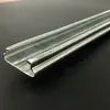 Ranura para tarjetas de invernadero accesorios acero inoxidable galvanizado en caliente aleación de aluminio ranura a prueba de viento ranura de alta galvanización de zinc ranura de laminación venta al por mayor
