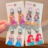 Pendientes para Niños de Nuevo Estilo, Clips para Orejas para Niñas Sin Perforaciones, Accesorios para Orejas de Oso de Dibujos Animados, Joyería Dulce de Princesa, Pendientes para Niñas Pequeñas