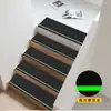 Tapete autoadhesivo luminoso sin adhesivo para escalones de uso doméstico transfronterizo, alfombra antideslizante para dormitorio, tapete de piso para escaleras de cobertura total