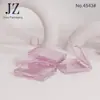 Caixa de Sombras Totalmente Transparente Jinze Order com Fivela Retangular Caixa de Blush Caixa Plástica Vazia Material de Embalagem