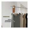 Otoño e Invierno de Chaleco térmico de terciopelo para mujer de corte ajustado Cálido ligero Cuello de gaviota Cuello alto Ropa interior térmica