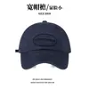 Procesamiento y Personalización Gorra de Béisbol Versátil Neutra Estilo Casual Coreano para Mujer Nueva Retro Letra Inglesa Antigua Gorra con Visera
