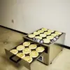 Horno Eléctrico Comercial para Hornear Pan Blanco, Bollos de Carne y Tortitas Mecánicas de Semillas de Sésamo