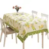 Mantel fresco estilo Ins, impermeable y a prueba de aceite, tapete de mesa sin lavado, mantel rectangular para comedor, sensación de lujo ligero y alta gama, mantel para mesa de café