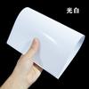 Preto Fosco Preto Brilhante Branco Fosco Branco Brilhante Placa de PVC Folha Rígida Superfície Fosca Brilhante Folha de Plástico PVC Material em Rolo Corte Personalização Fosco