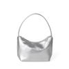 Bolsas para Mulheres, Design de Nicho Estilo Coreano, Textura de Couro Macio Brilhante, Bolsa de Axila Simples e Versátil de Ombro, Transversal