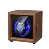 Cargador Vertical Individual para Relojes Mecánicos, Girador Automático de Relojes para Uso Doméstico, Cargador de Relojes Giratorio Silencioso