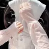 Mangas de Encaje de Protección Solar de Verano para Mujer, Mangas de Hielo Finas, Mangas Sueltas para Manos, Protección UV de Seda de Hielo, Protector Solar Transpirable
