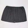 Ropa interior de bóxer desechable gris para viaje de negocios hotel baño sudor sauna posparto unisex algodón