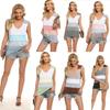 Primavera 2022 Amazon AliExpress chaleco casual de punto para mujer con cuello en V y costuras sin mangas