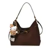 Bolso de Mano Retro Elegante 2026 Nuevo Bolso Cubo Textura Maillard Bolso de Hombro Personalizado Bolso Cruzado de Moda