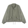 Lançamento Oficial! Vestido Bordado Brilhante Estilo Francês Fada/Jaqueta Trench Coat Vintage Lavada de Algodão Tencel Verde Militar