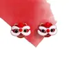 Brincos de Leão Adequados para o Ano Novo, Brincos Festivos Estilo Chinês Vermelho para Mulheres, Atmosfera de Alto Padrão 2025