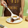 Espátula de silicone, colher, cabo de anel banhado a ouro, panela antiaderente, espátula de silicone, utensílios de cozinha de silicone de grau alimentício, utensílios de cozinha de silicone em estoque
