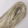 0.3/0.5cm Negro Blanco Oro Plata Rojo Banda de Fuelles Banda Cóncava Cuerda Delgada Banda de Espiga Adorno para Ropa Cheongsam Oro Profundo