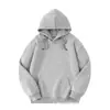Nueva Sudadera con Capucha de Algodón de Primavera 300g para Hombre, Color Sólido, Corte Holgado, Chaqueta con Capucha para Hombre, Venta al por Mayor, Logo Impreso