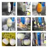 Máquina Automática de Descascar Melão e Frutas, Equipamento para Descascar Melão de Inverno, Abacaxi e Mamão, Equipamento Eficiente para Cantina de Hotel Cozinha Central